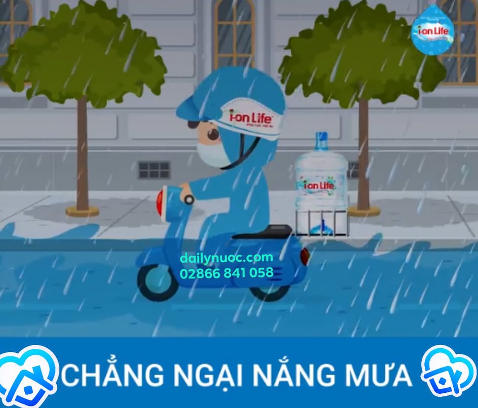 Giao nước Ion Life tận nơi tại quận 3