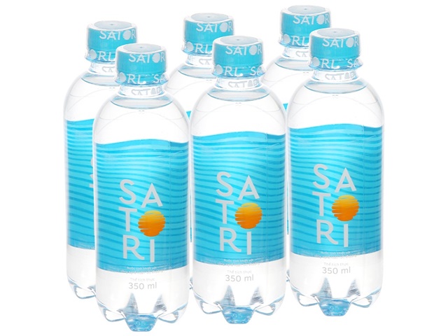 Nước suối Satori 350ml là sản phẩm nên dùng hàng ngày