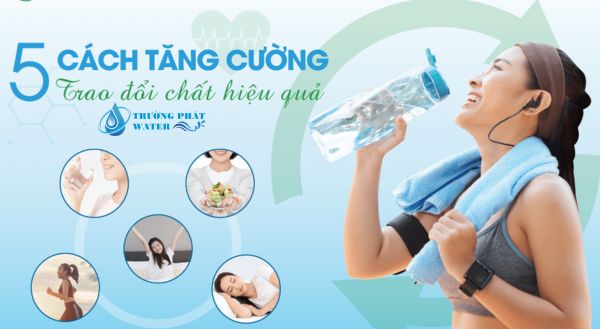 Uống nước vào buổi sáng hỗ trợ quá trình trao đổi chất